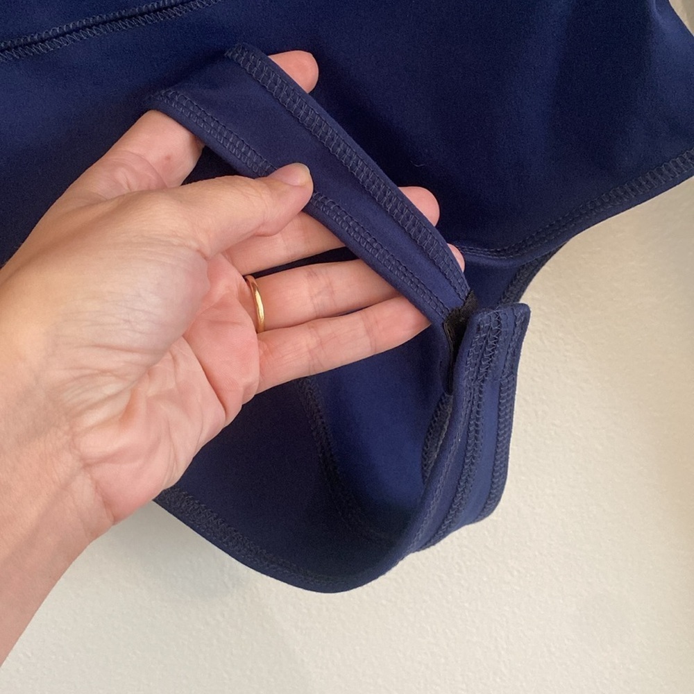 The Giving Movement Long Sleeve Navy Blue Softskin Bodysuit Size Medium — image 8 of 8